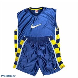 VINTAGE NIKE SET (SHORT/JERSEY) | (XL)